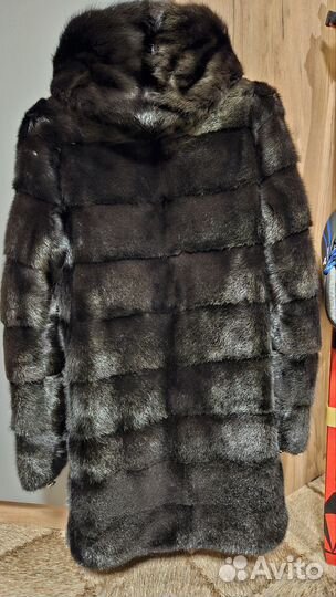 Шуба норковая 42 44 поперечка