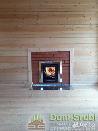 Жиздра. Хорошая надёжная Баня из бруса Б-19 (6х8)