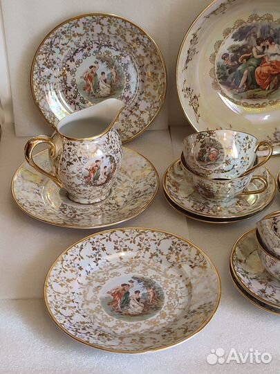 Сервиз чайный - 22 предмета. 