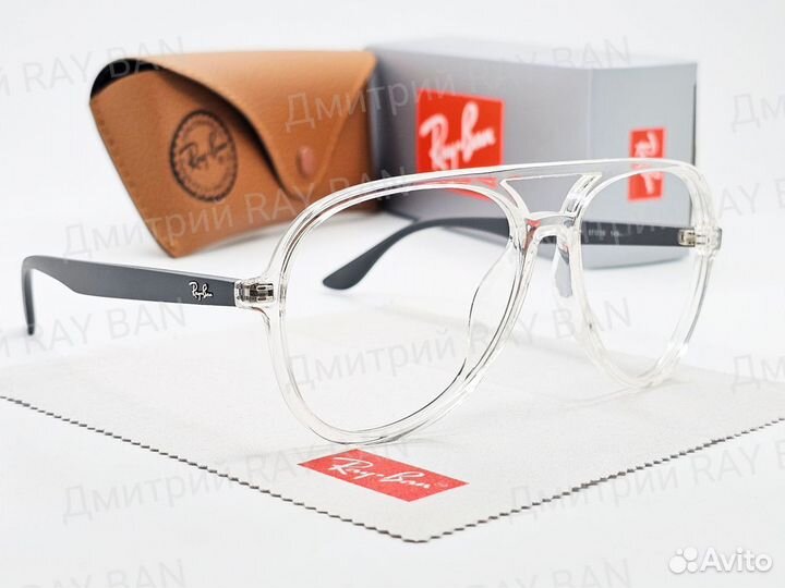 Оправа Ray Ban Cats RX 4376 Clear Black