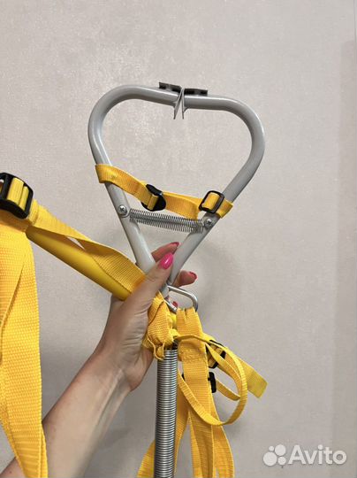 Детские качели прыгунки 3-1, вожжи для ходьбы