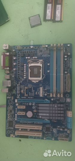 Материнская плата ga z68p 1155