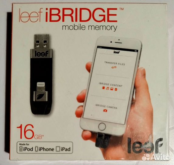 Usb флешка для iPhone leef ibridge 16gb