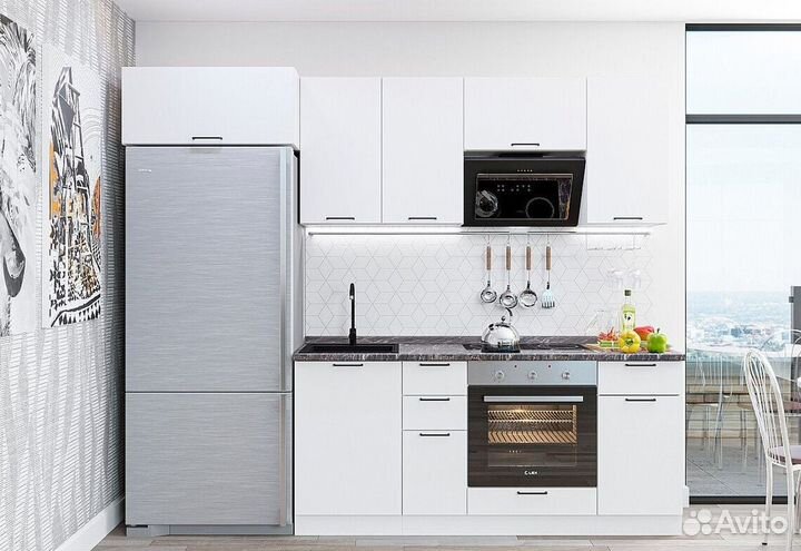 Кухня Флэт на заказ от фабрики