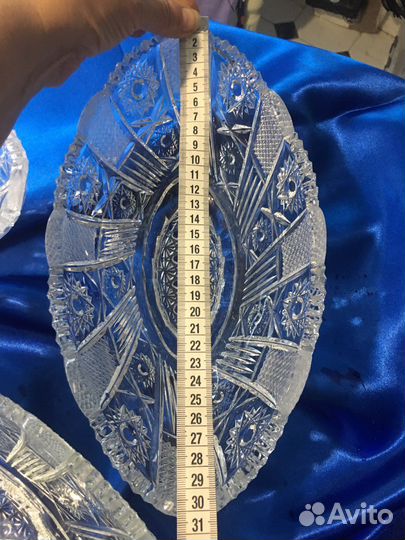 Хрустальная ваза