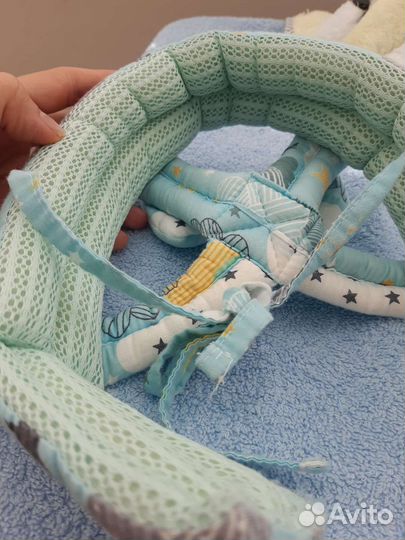 Детский шлем мягкий на первые шаги