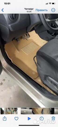 3D коврики в салон или багажник Chevrolet S10