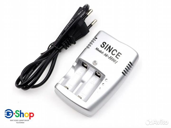 Зарядное для 2x Lithium акб CR123 (16340) 3V