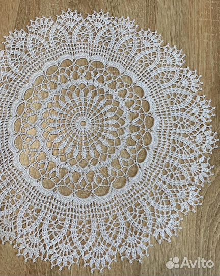 Салфетки вязаные крючком