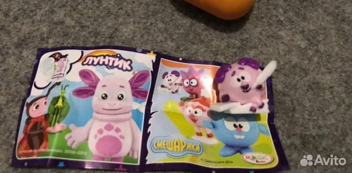 Киндер игрушки и липперы