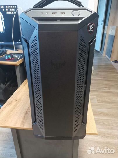 Корпус Asus tuf gaming, мп gigabyte x570 aorus eli