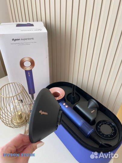 Фен Dyson supersonic HD08 с кейсом на гарантии3