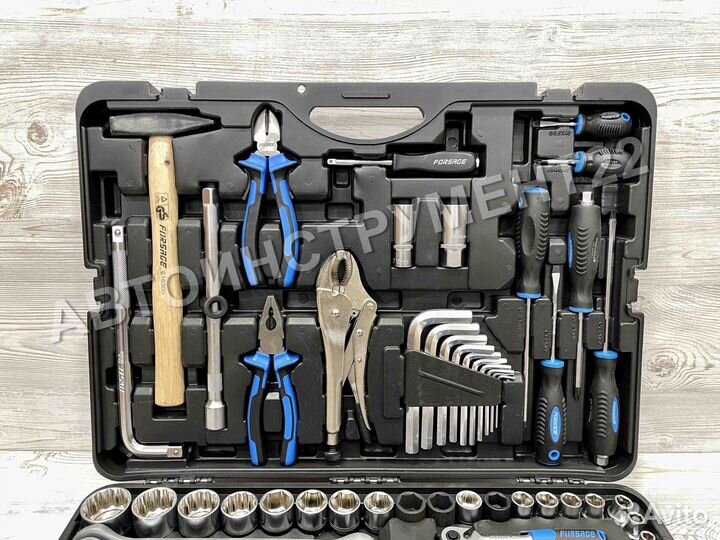 Набор инструментов forsage 142+6 предметов