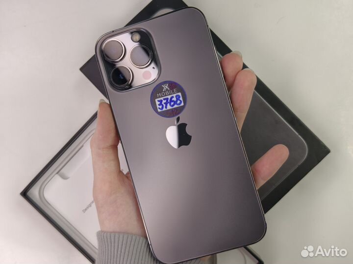 АКБ 87) iPhone 13 Pro Max 512Gb Gray Sim+Esim