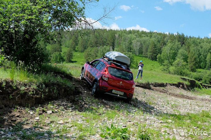 Автобокс на крышу Ветлан 430 л на Chrysler Prowler