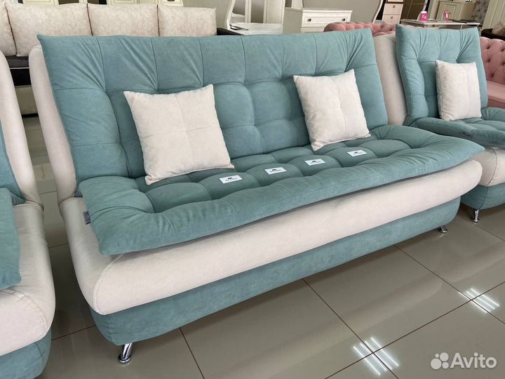 Диван с креслами набор мягкой мебели