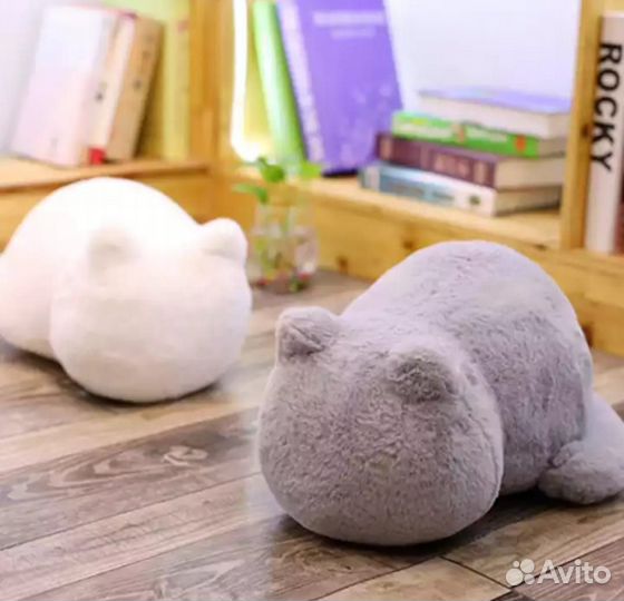Мягкая игрушка подушка котик