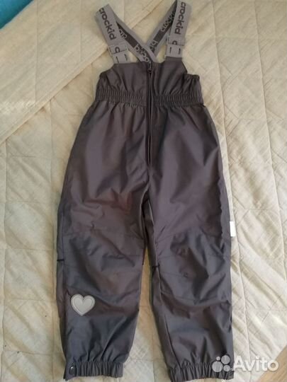 Брюки на лямках Crockid рост 92-98