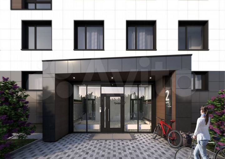 2-к. квартира, 59,8 м², 2/18 эт.