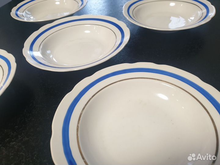 Глубокие тарелки 5 штук