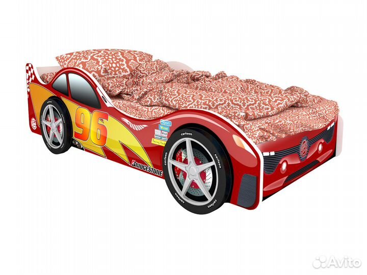 Детская кровать машина