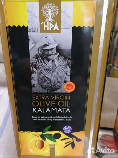 Масло оливковое Каламата (1 литр и 5 литров)