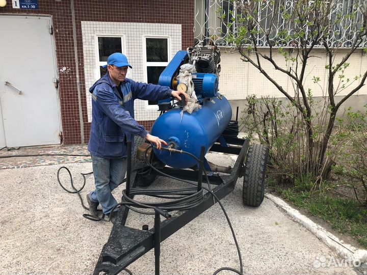 Промывка и опрессовка системы отопления