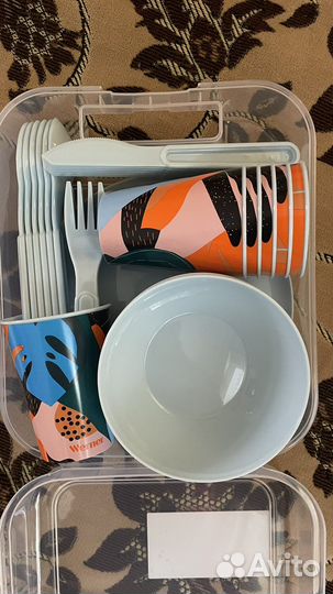 Набор посуды для пикника