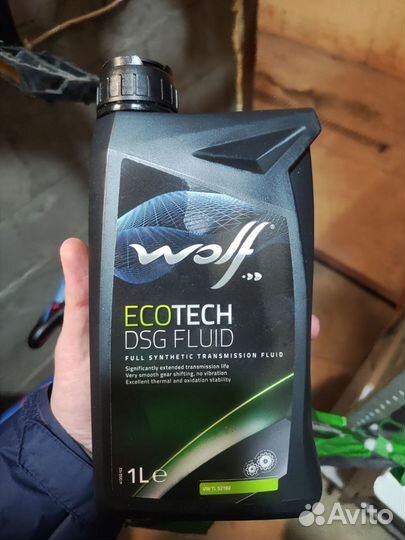 Масло Wolf Ecotech DSG Fluid, 1 л