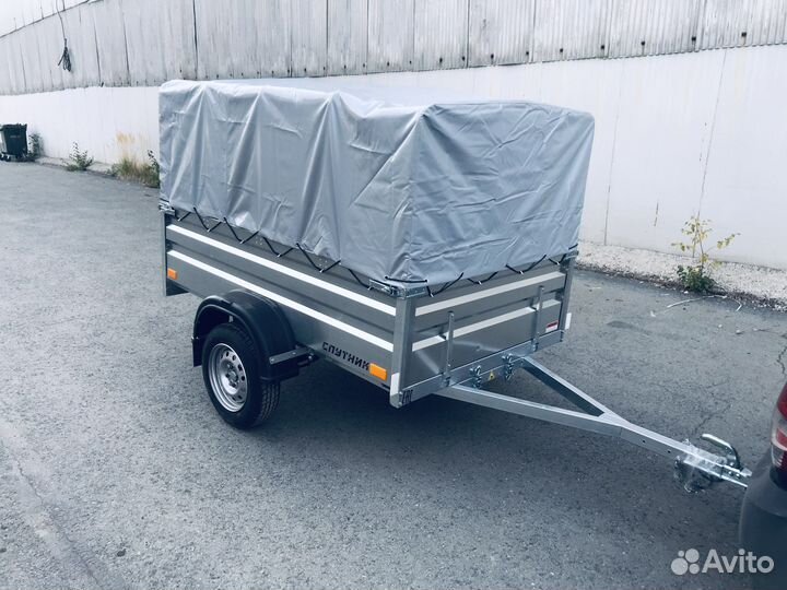 Прицеп Спутник 2*1,3 с тентом