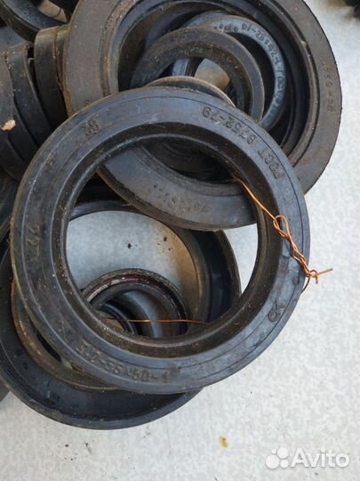 Сальники, манжеты и кольца в ассортименте