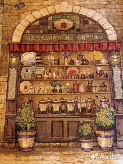 Арт Панно из ткани Шенила Бельгия