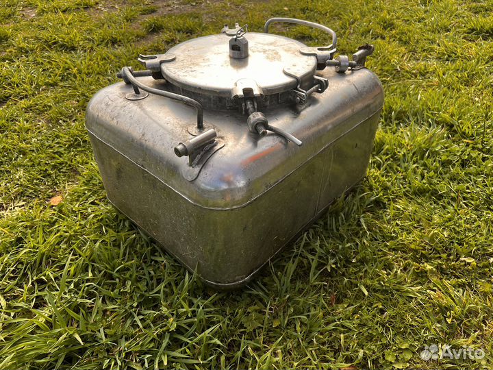 Бак пищевой нержавейка от военной кухни 50л