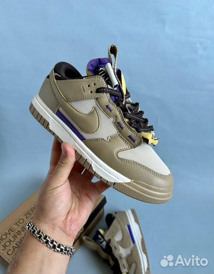 Кроссовки Nike Air Dunk Jumbo mushroom