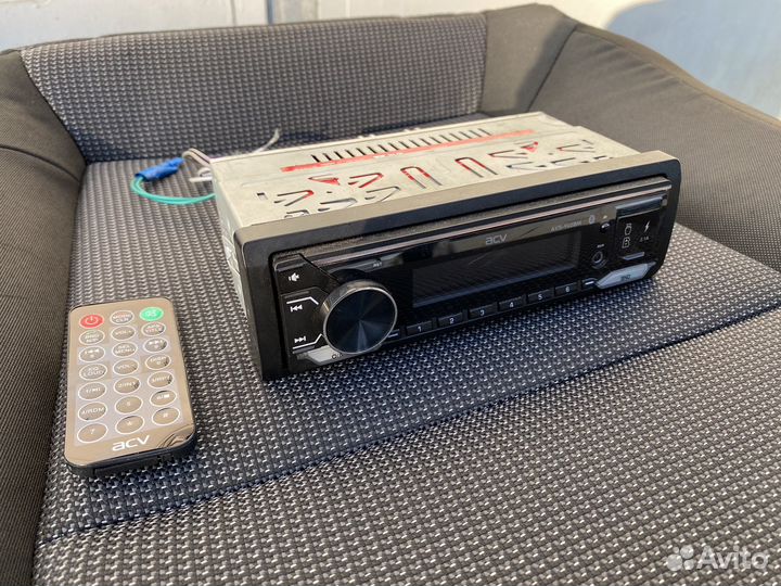 Машнитола ACV avs-940bm aux bt audio