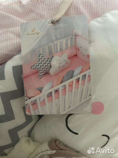 Бортики в кроватку