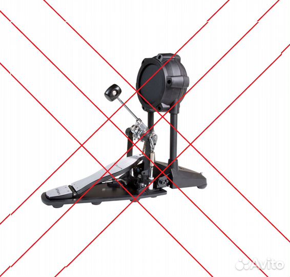 Педаль бас-бочки вместо пэда электронных барабанов