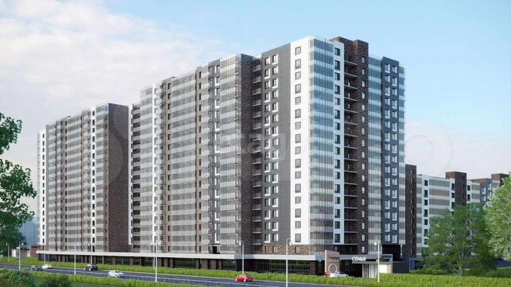 1-к. квартира, 38,9 м², 16/19 эт.