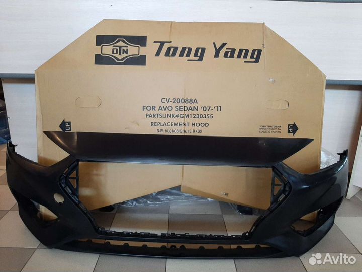 Hyundai Solaris 2 новый бампер под покраску