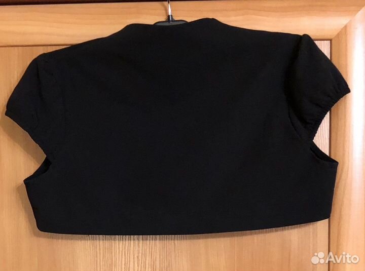 Болеро черное для девочки
