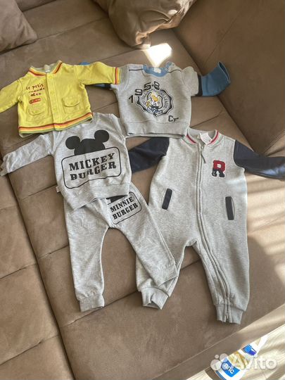 Детская одежда для мальчиков пакетом