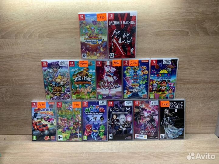 Игры для Nintendo Switch