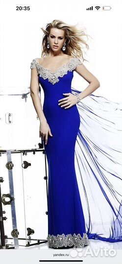 Платье вечернее Tarik Ediz