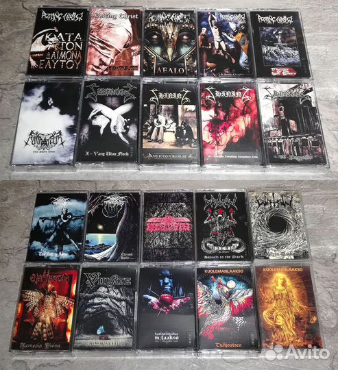 Аудиокассеты Black / Death / Thrash Metal