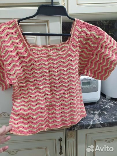 Кофточки, юбка вязаные женские