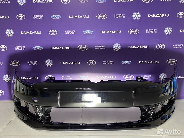 Бампер Передний Volkswagen Polo Чёрный