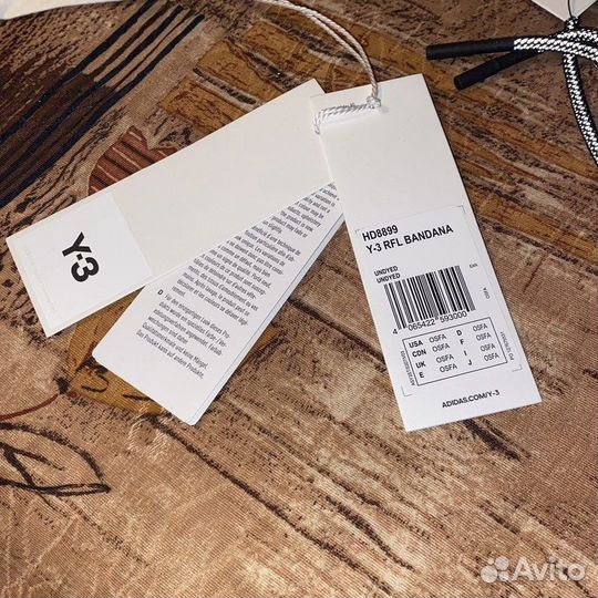 Бандана Y-3 Reflective новая оригинал