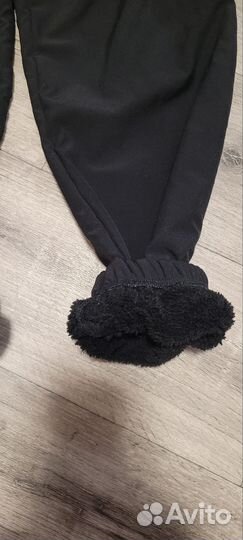 Брюки с начёсом утеплённые на мальчика 152 158