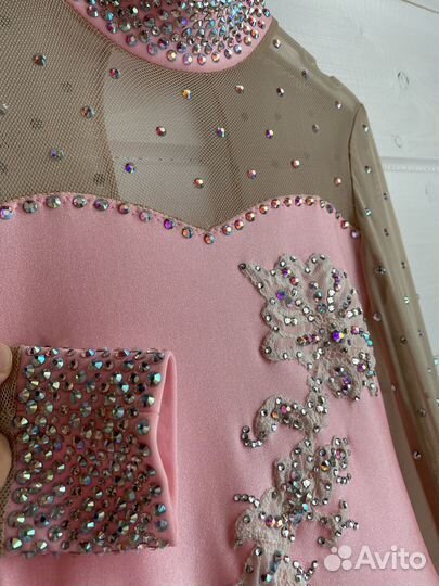 Платье для выступлений фигурное катание 116-126