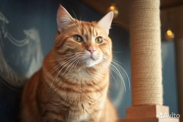 Взрослые воспитанные рыжие коты и кошки бесплатно